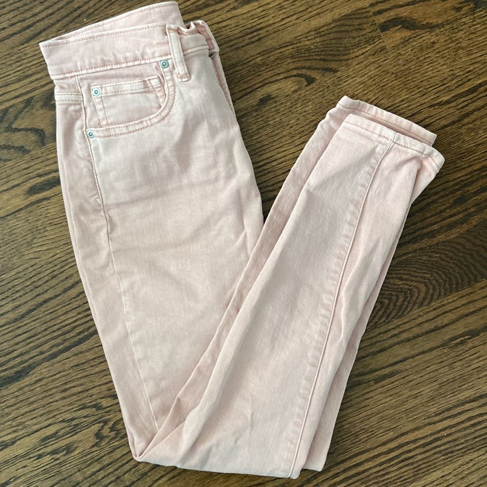 Gap True Skinny Ballet Pink Denim Pants - 28